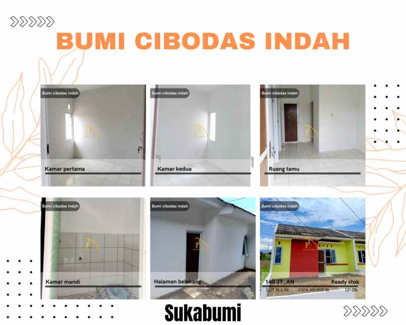 dijual rumah cibodas sukabumi