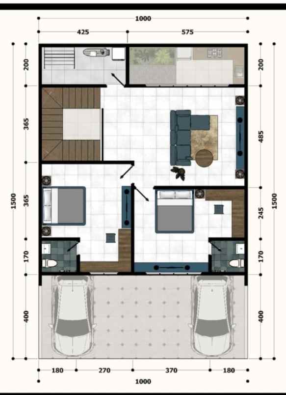 dijual rumah citra garden