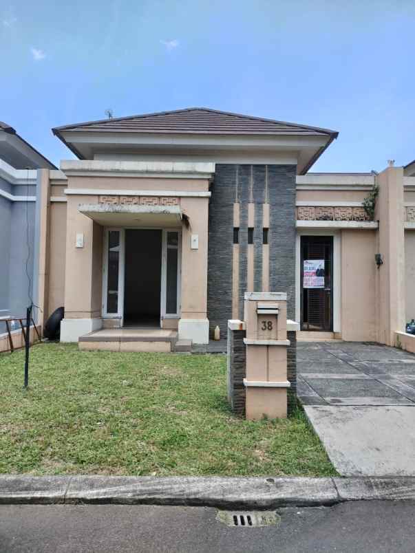 dijual rumah cluster cempaka suvarna padi tangerang