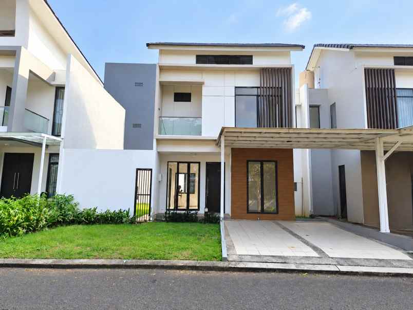 dijual rumah cluster shinano jgc