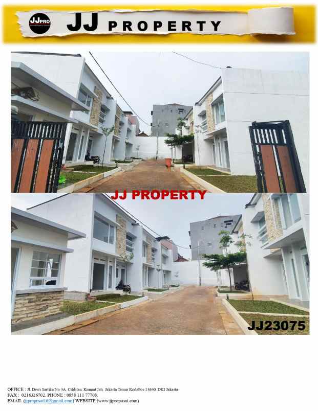 dijual rumah d alika residence tangerang