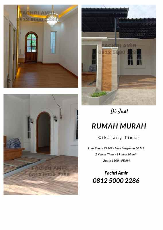 dijual rumah dekat kawasan jababeka 6