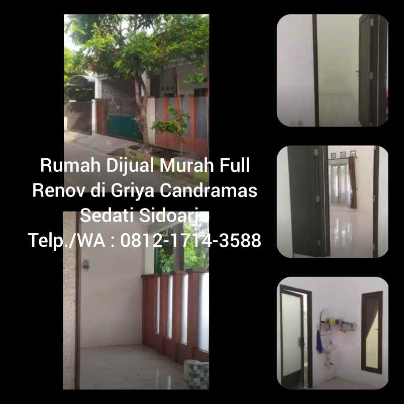 dijual rumah griya candramas pepe