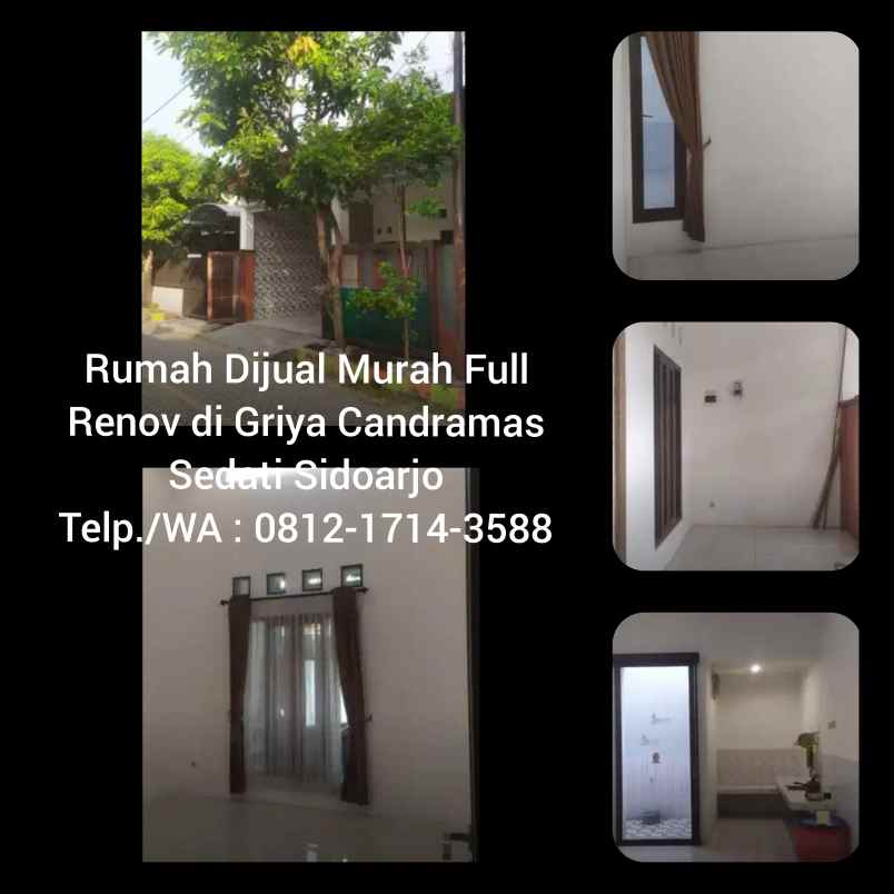 dijual rumah griya candramas pepe