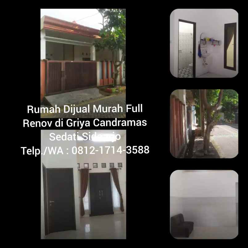 dijual rumah griya candramas pepe