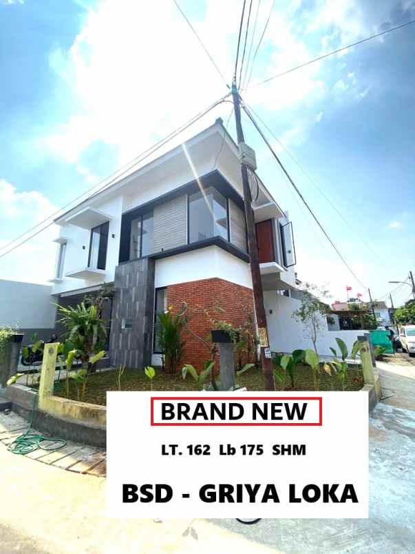 dijual rumah griya loka bsd