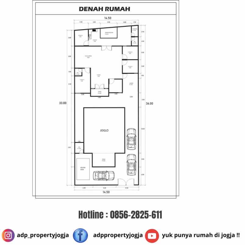 dijual rumah harjobinangun pakem sleman