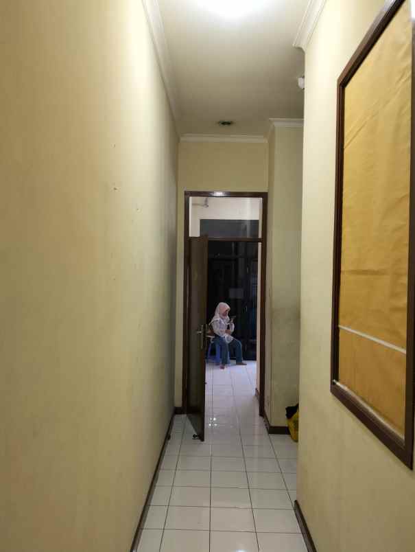 dijual rumah hook bebas banjir 2lt jalan lebar sunter