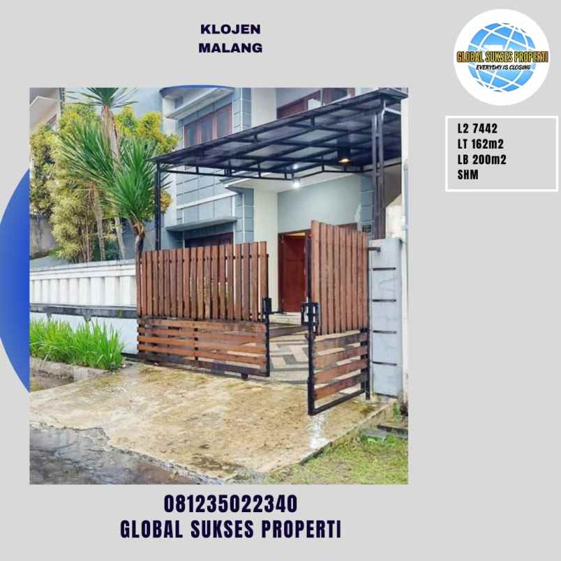 dijual rumah jalan buah buah