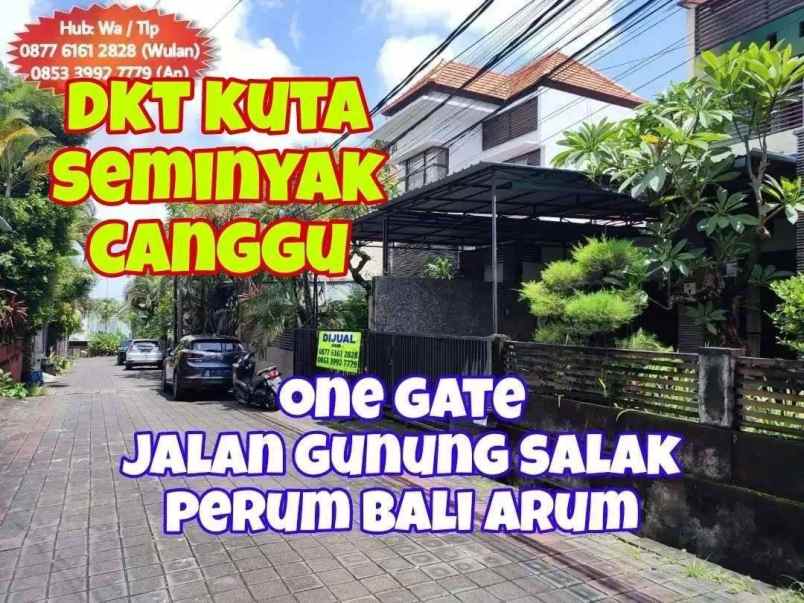 dijual rumah jalan gunung salak