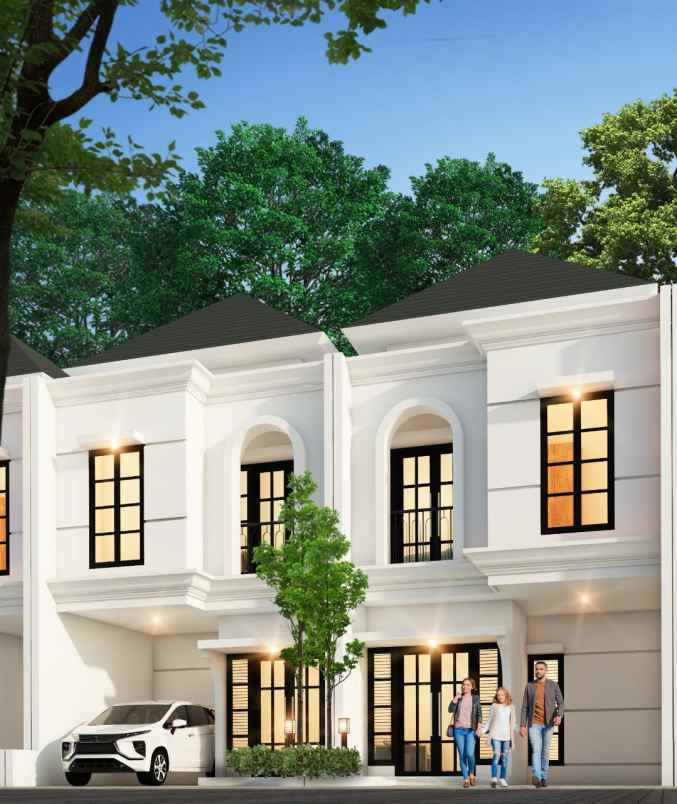 dijual rumah jalan raya merdeka