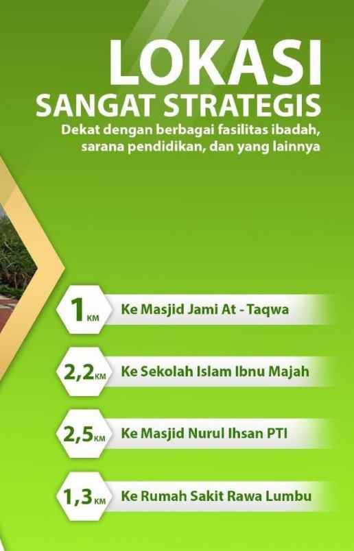 dijual rumah jl batas mustikasari kec