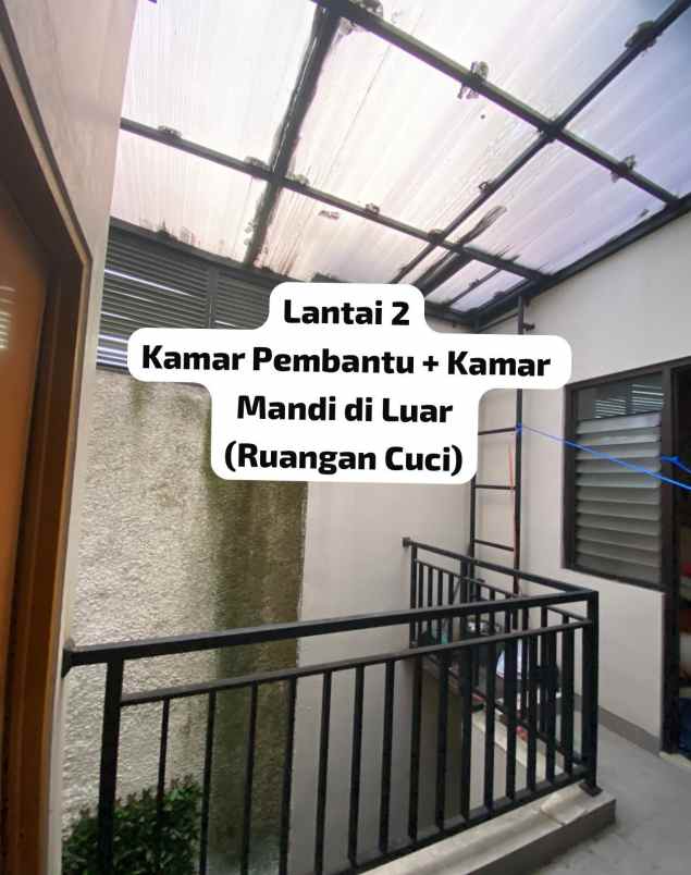 dijual rumah jl ciliwung kramat jati