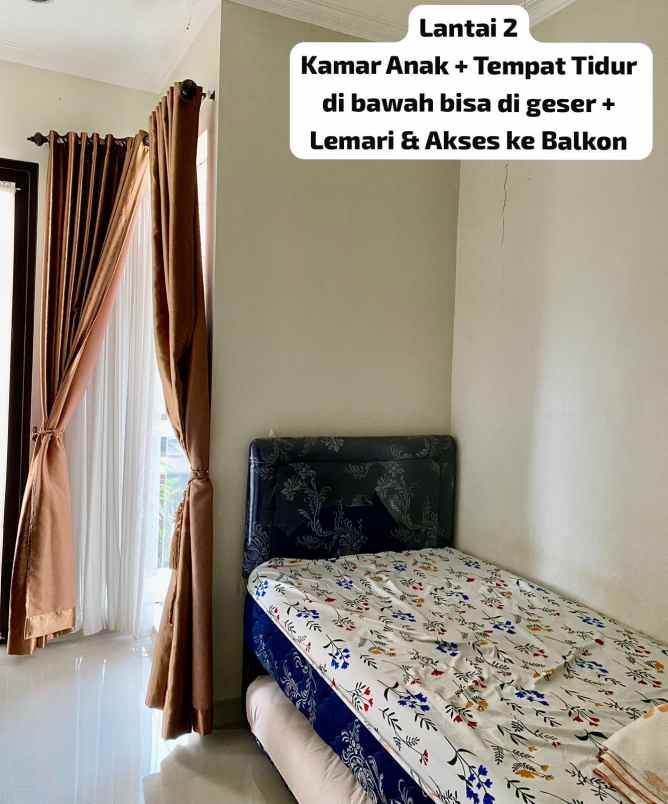 dijual rumah jl ciliwung kramat jati