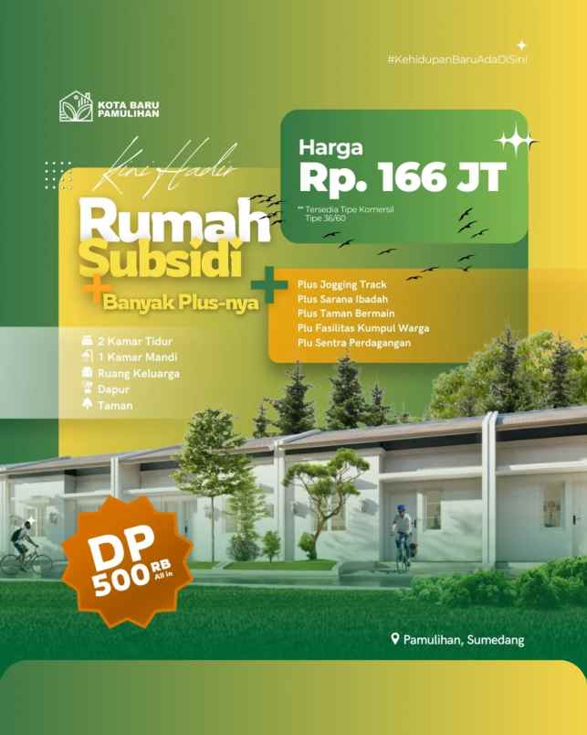 dijual rumah jl lebakjati rancakalong