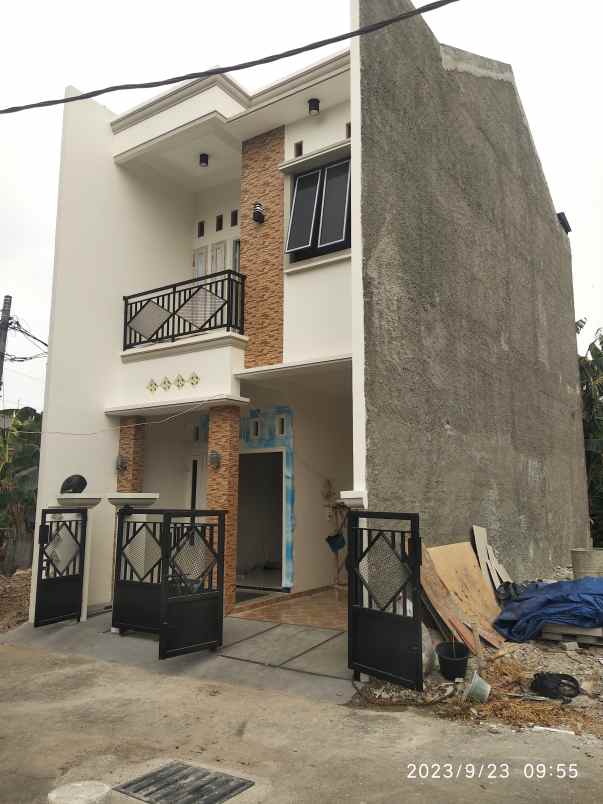 dijual rumah jl pondok kelapa duren