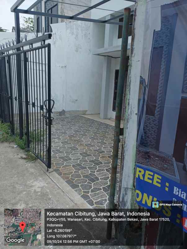 dijual rumah jl selang nangka wanasari