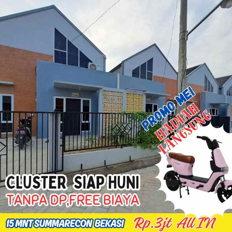 dijual rumah karang satria