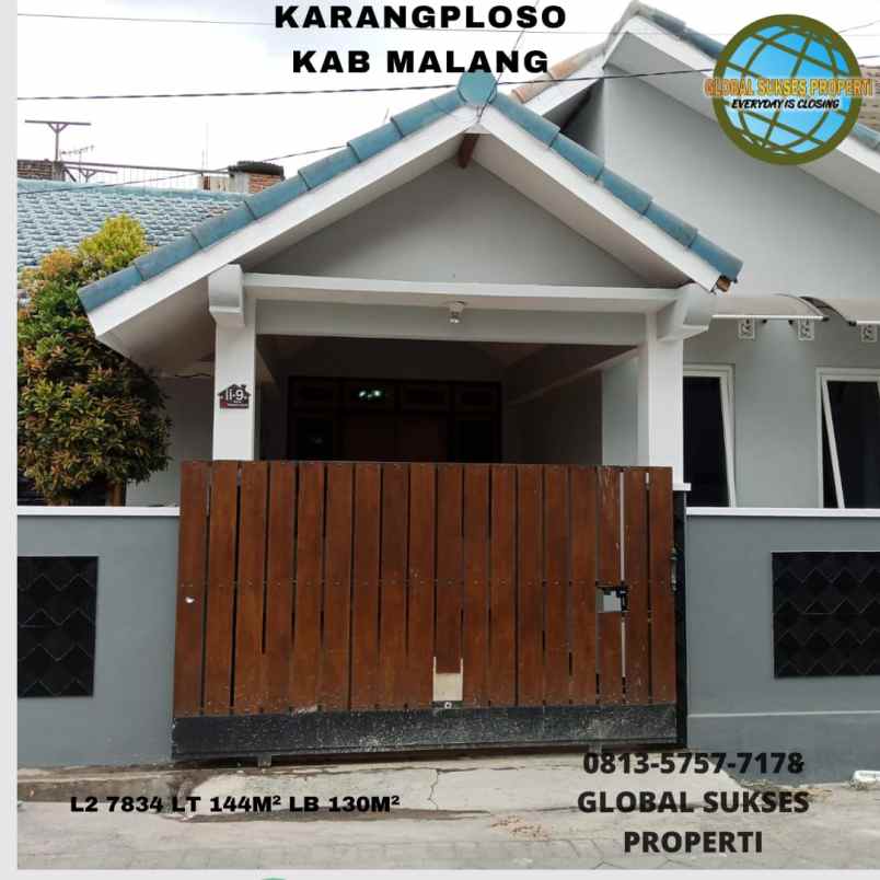 dijual rumah karangploso