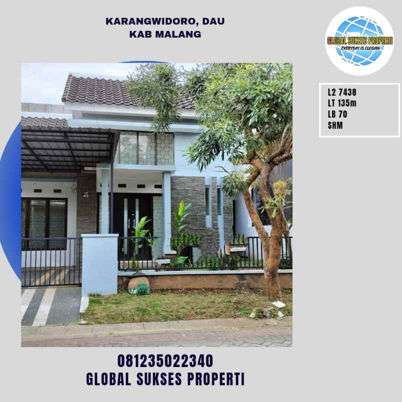 dijual rumah karangwidoro