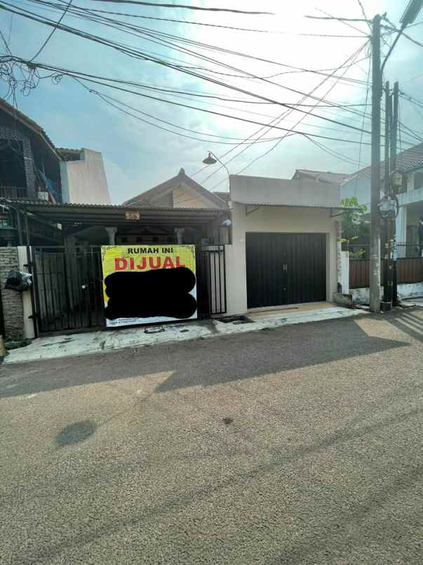 dijual rumah kavling dpr meruya selatan