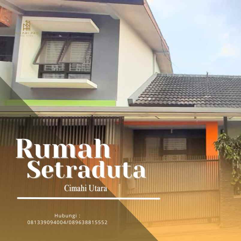 dijual rumah kel pasirkaliki kec cimahi