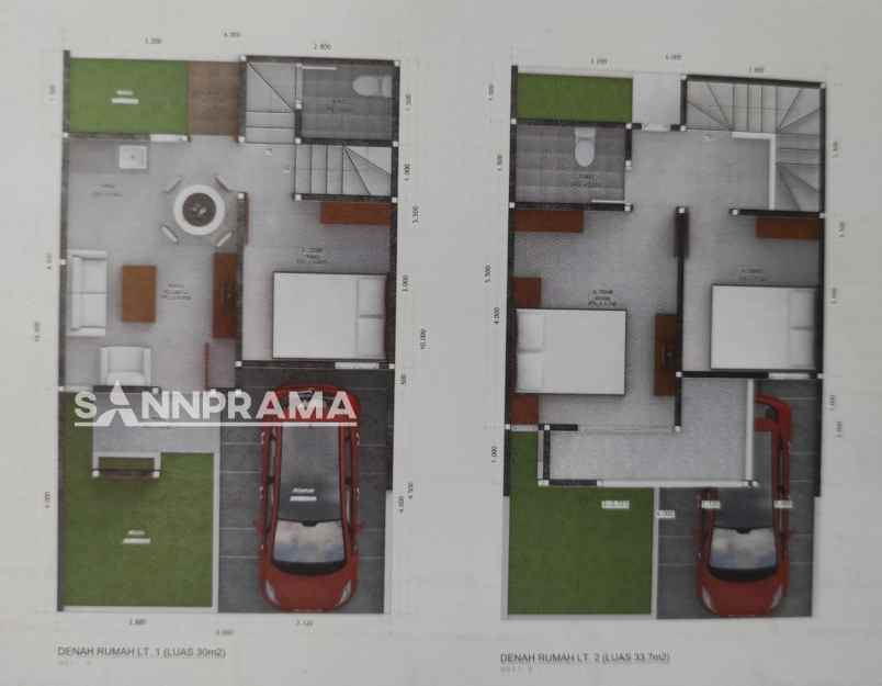 dijual rumah kemang kiara