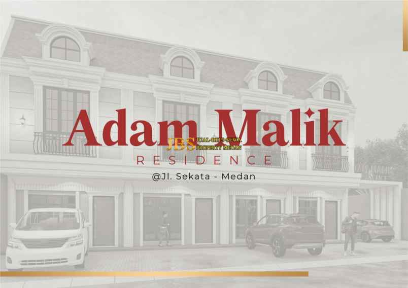 dijual rumah komplek adam malik