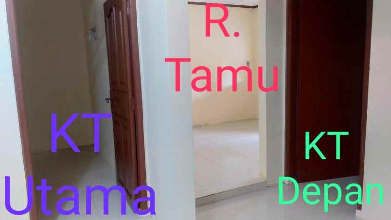 dijual rumah komplek pondok kacang prima