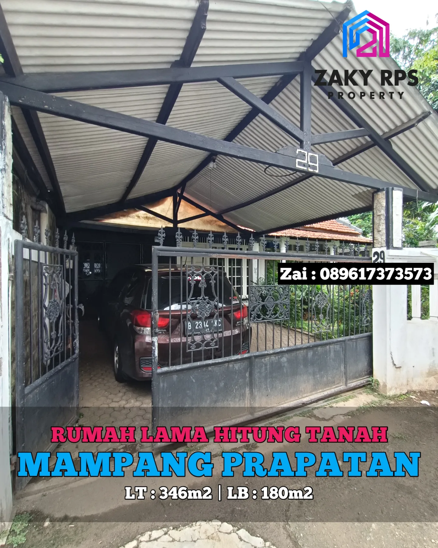 dijual rumah mampang prapatan