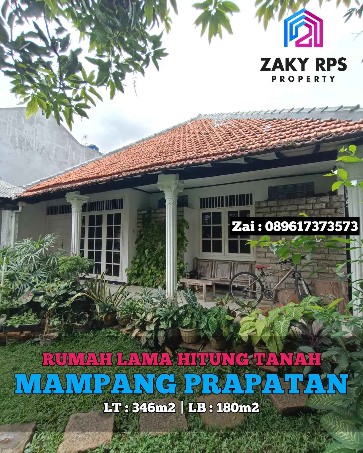 dijual rumah mampang prapatan