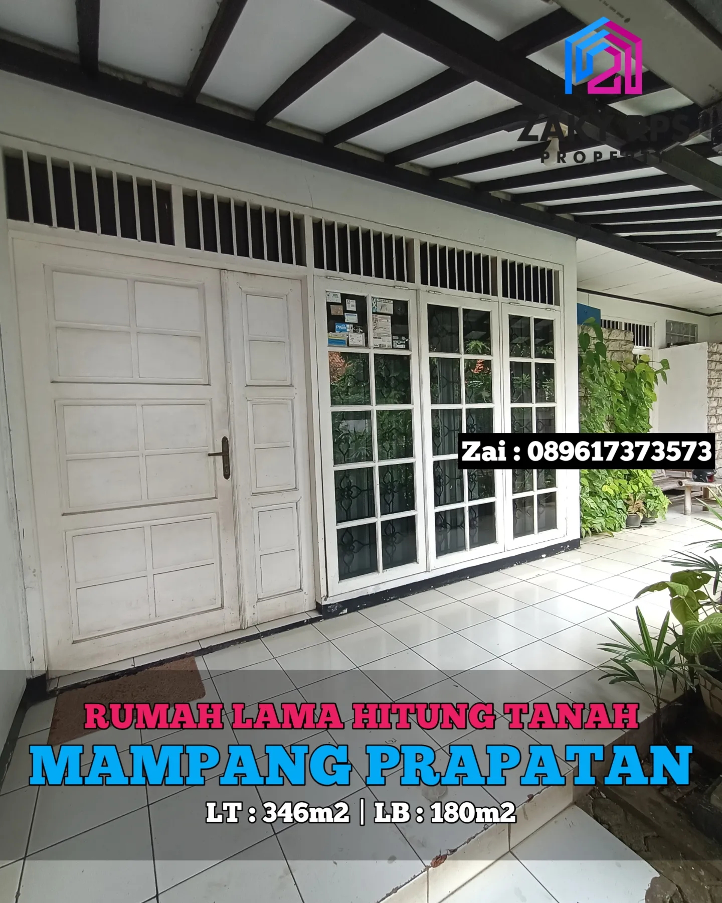 dijual rumah mampang prapatan