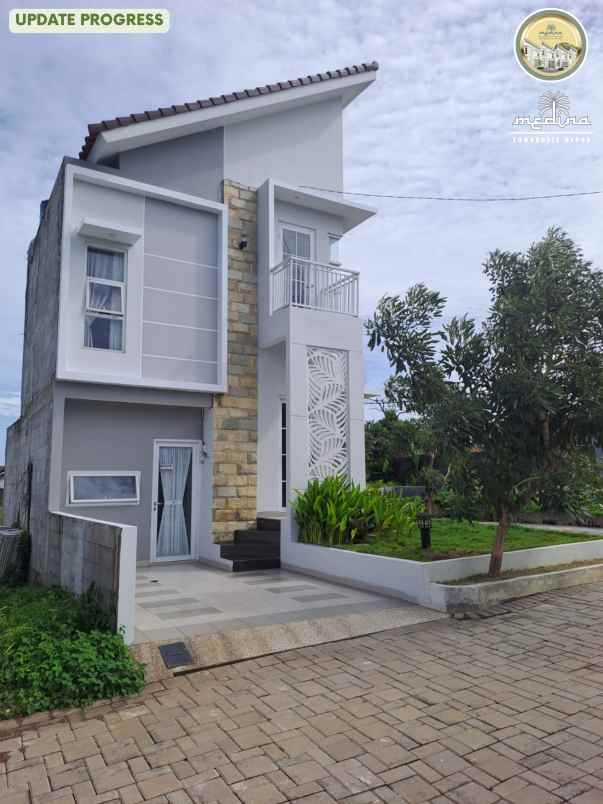 dijual rumah medina townhouse depok jl