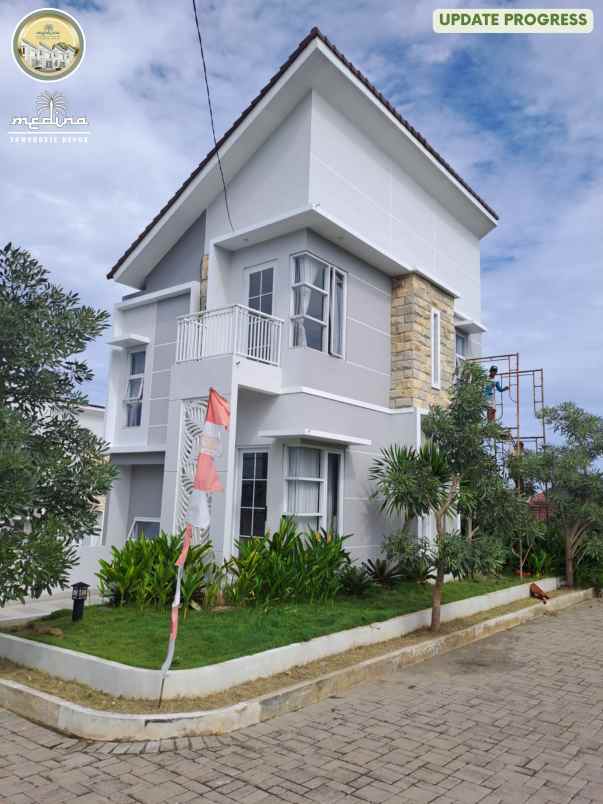dijual rumah medina townhouse depok jl