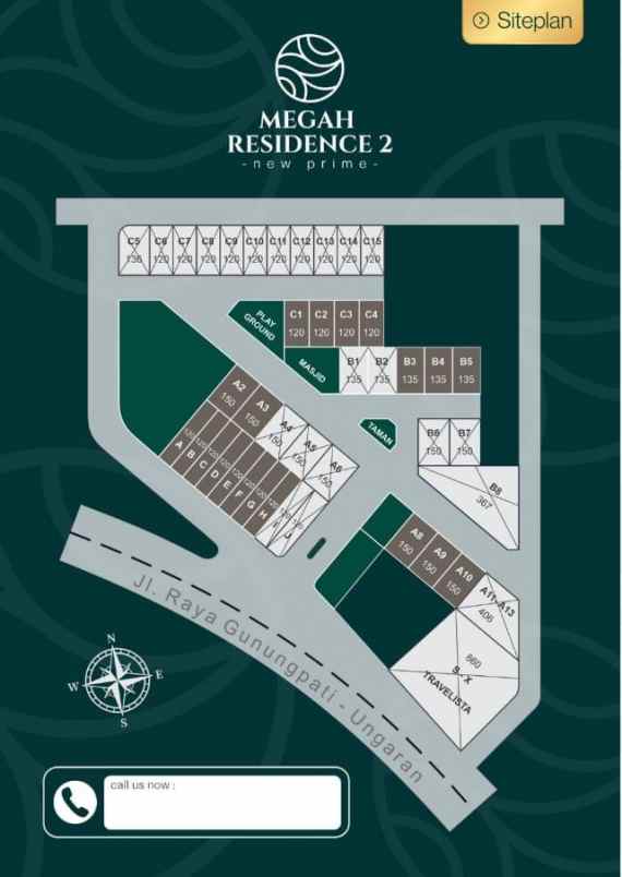 dijual rumah megah residen 2