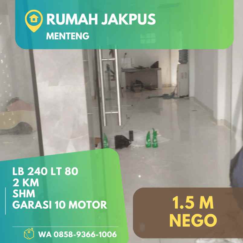 dijual rumah menteng