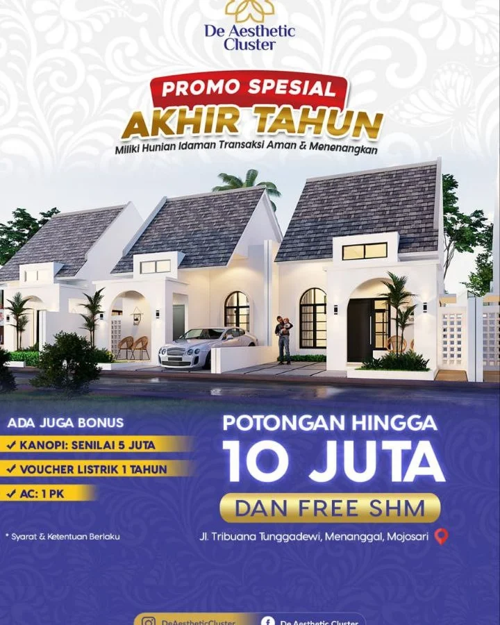 dijual rumah mojosari kaumam mojokerto