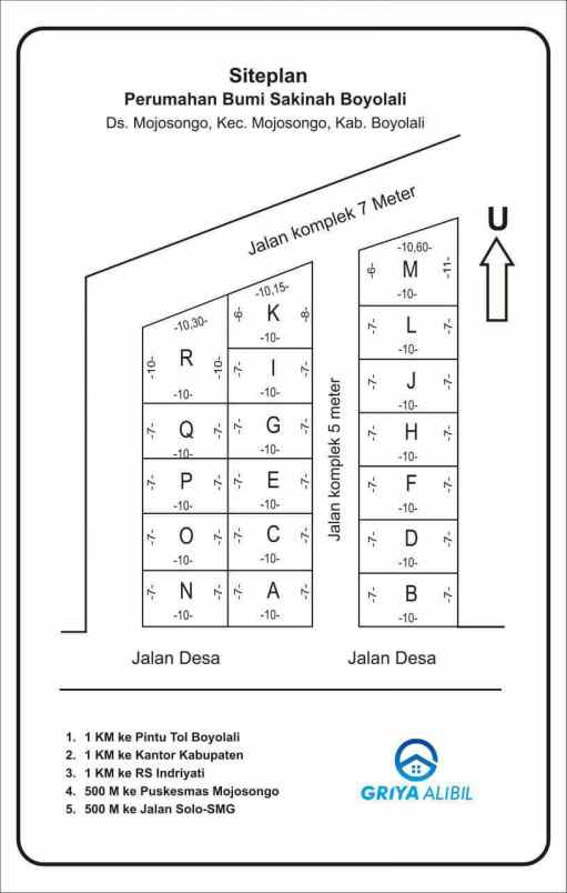 dijual rumah mojosongo boyolali jawa tengah