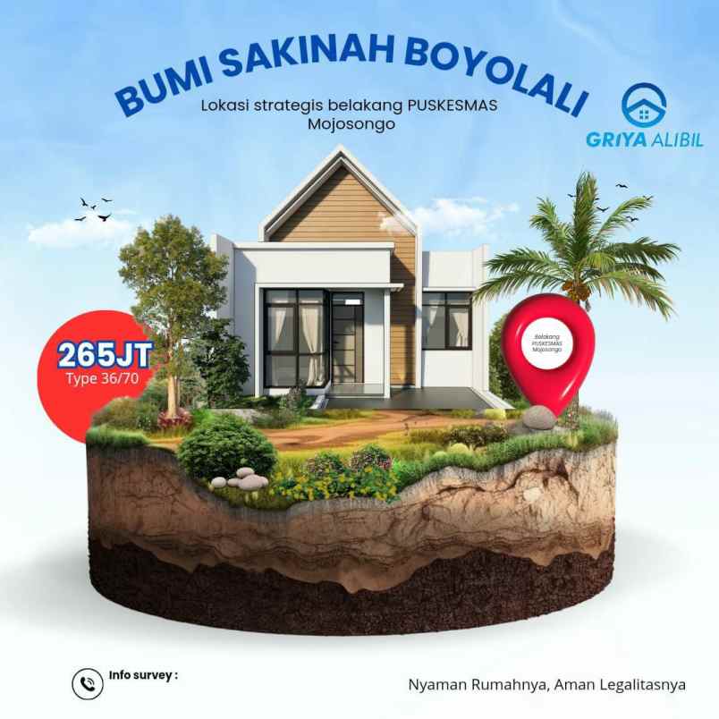 dijual rumah mojosongo boyolali jawa tengah