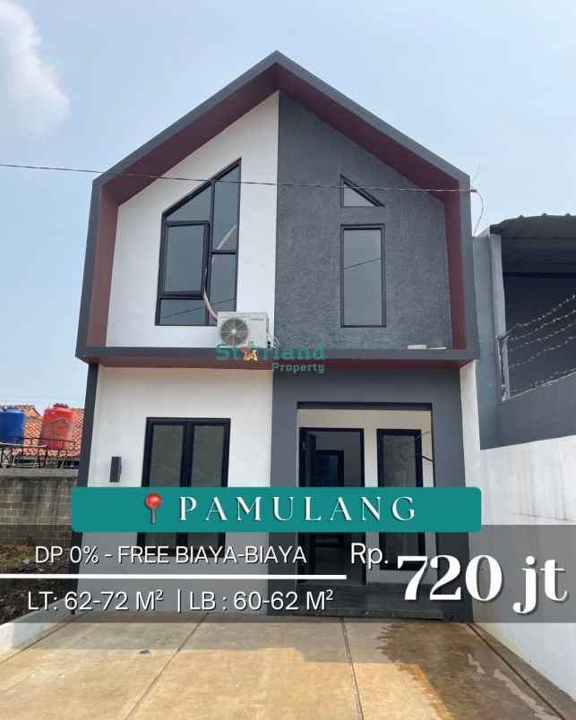 dijual rumah pamulang