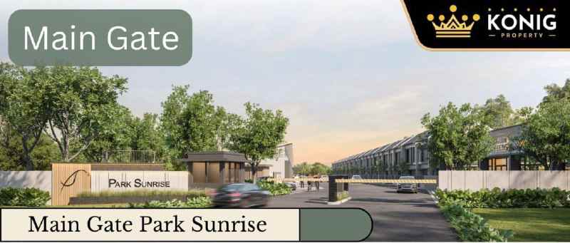 dijual rumah park sunrise