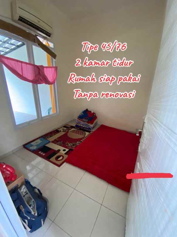 dijual rumah perumahan grand nusa indah