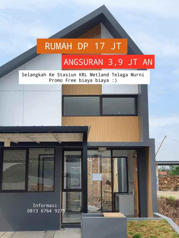 dijual rumah perumahan metland cibitung