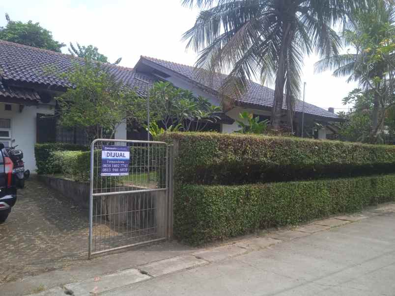 dijual rumah perumahan wisma pondok aren