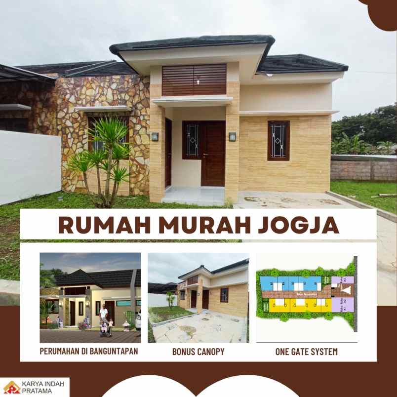 dijual rumah potorono