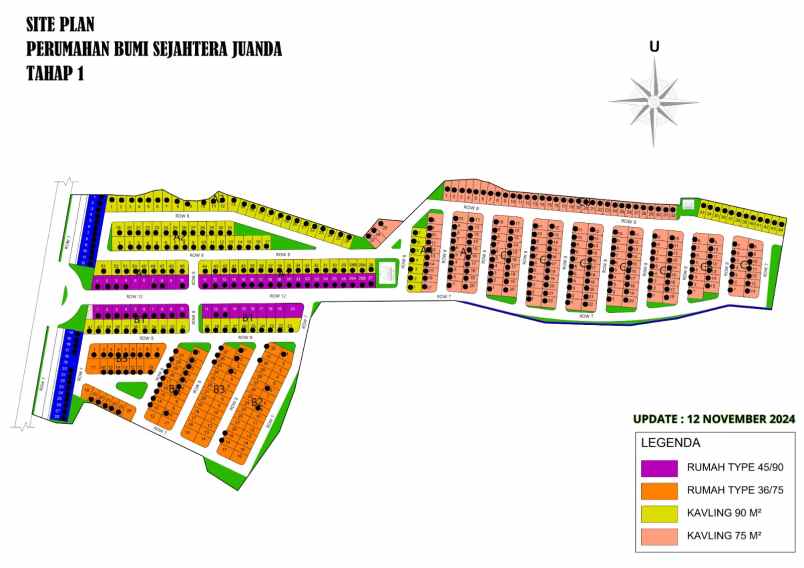 dijual rumah prasung tambak buduran