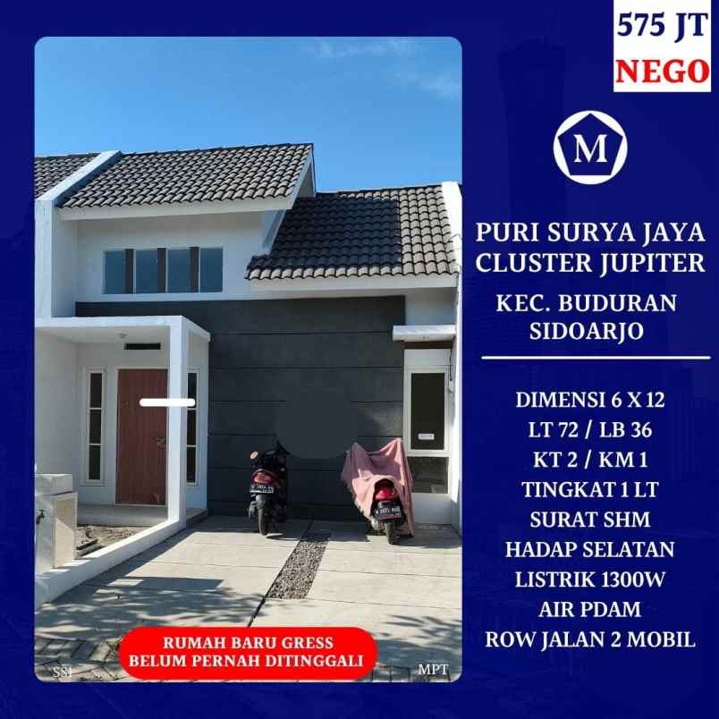 dijual rumah puri surya jaya