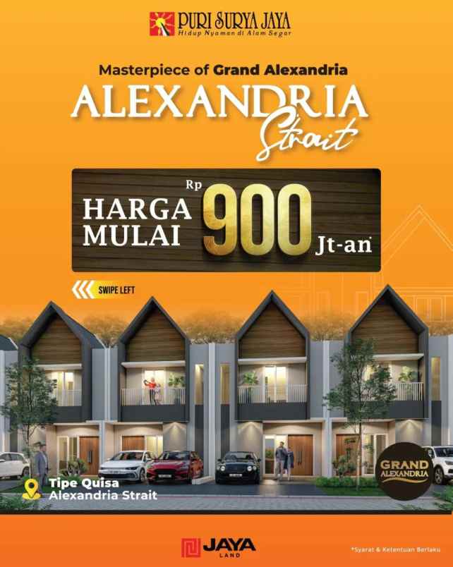 dijual rumah puri surya jaya