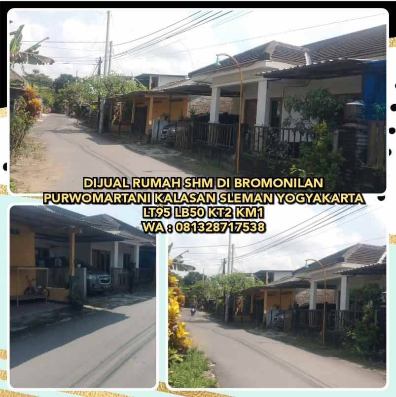 dijual rumah purwomartani kalasan