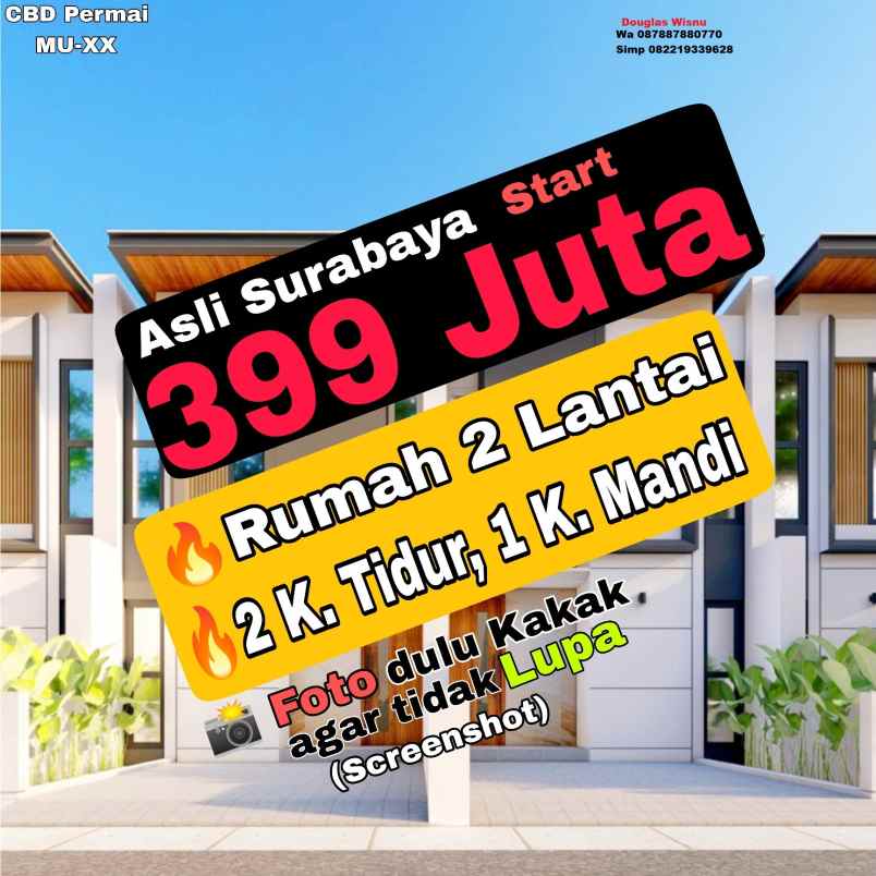 dijual rumah rumah surabaya rumah